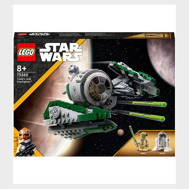 LEGO Star Wars - Yodas Jedi-Stjernejager 75360 - 253 Dele