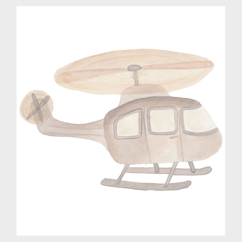 That's Mine Wallstickers - Helicopter - Multi