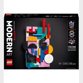 LEGO Art - Moderne Kunst 31210 - 805 Dele