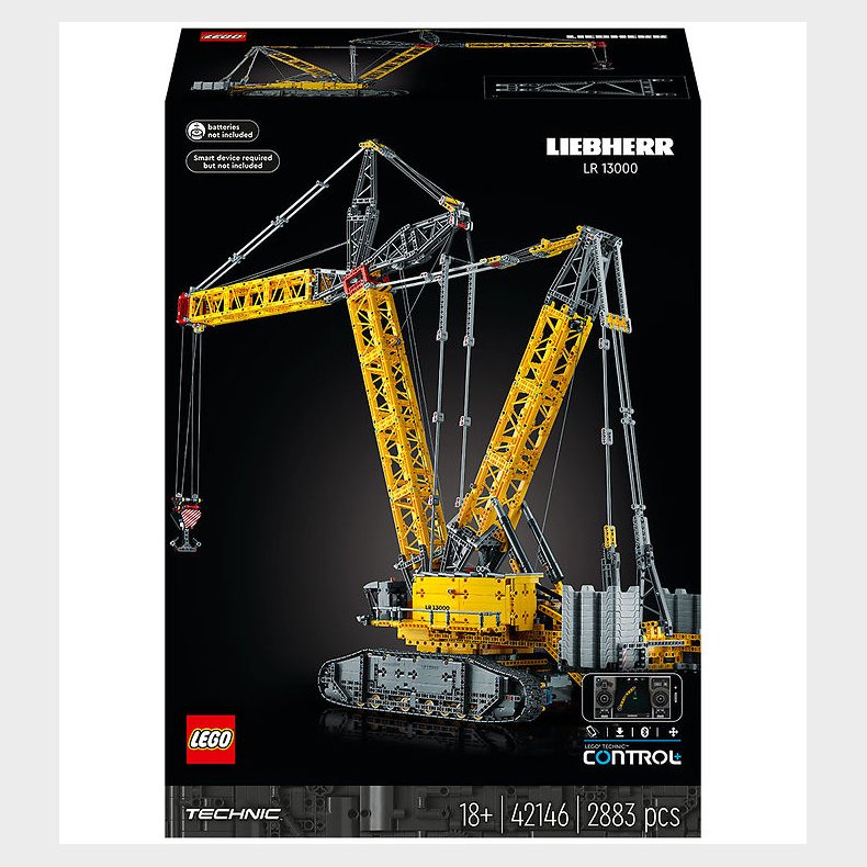 LEGO Technic - Liebherr LR 13000 Bltekran 42146 - App-styret -