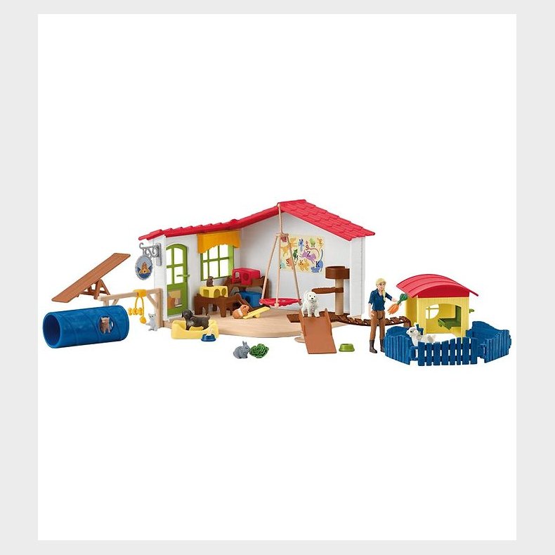 Schleich Farm World - 22x20x17 cm - Kledyrshotel 42607