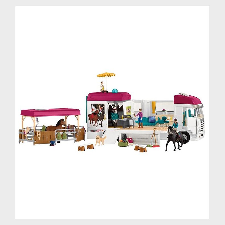 Schleich Horse Club - 68x60x28 cm - Hestetransporter 42619