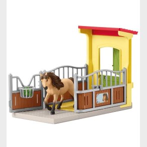 Schleich Farm World - 25x13x18 cm - Ponyboks m. Islnderhingst 4