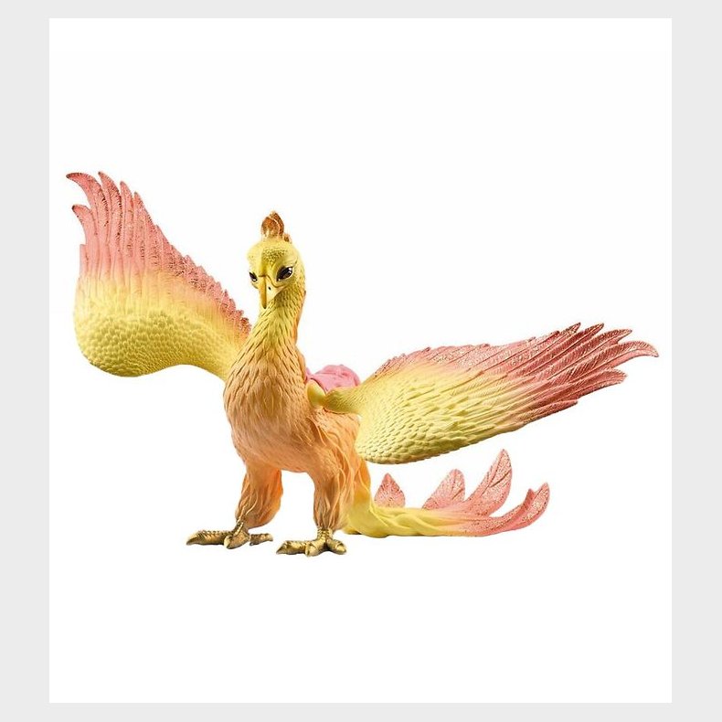 Schleich Bayala - 15 cm - Fniks - Gul/Rosa