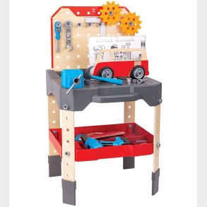 Hape Arbejdsbnk m. Vrktj - Junior Inventor - 71 Dele