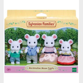 Sylvanian Families - Marshmallow Mouse Family - 5308