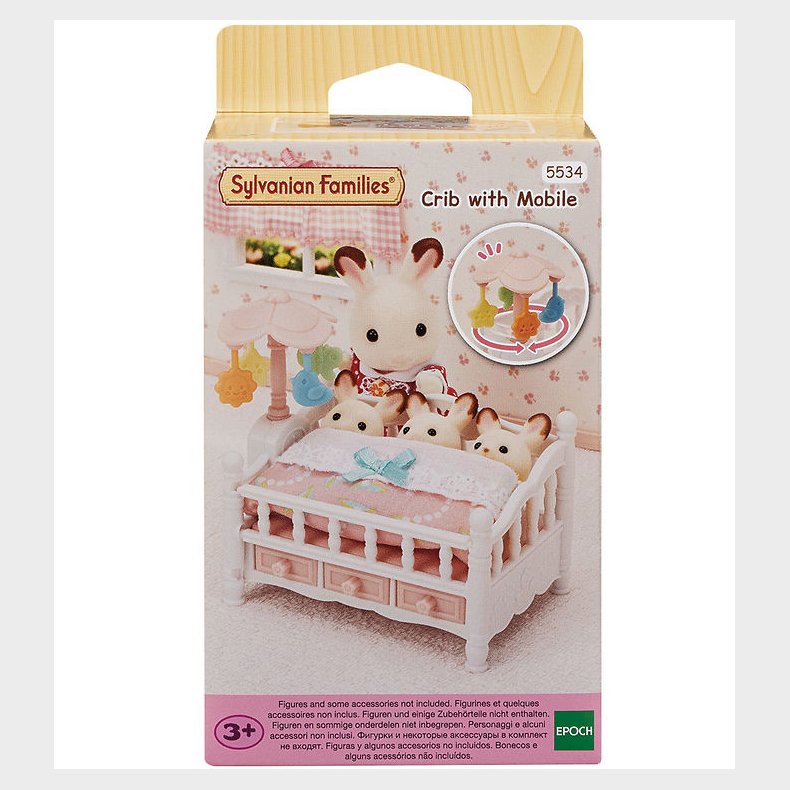 Sylvanian Families - Crib with Mobile - 5534