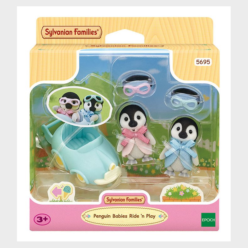Sylvanian Families - Penguin Babies Ride 'n Play - 5695