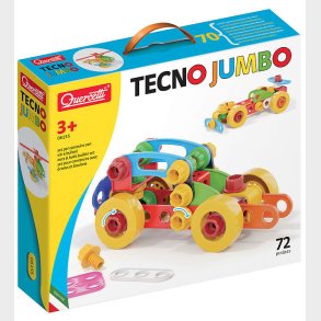 Quercetti Fartj - Byg Selv - Techno Jumbo - 72 Dele - 06155