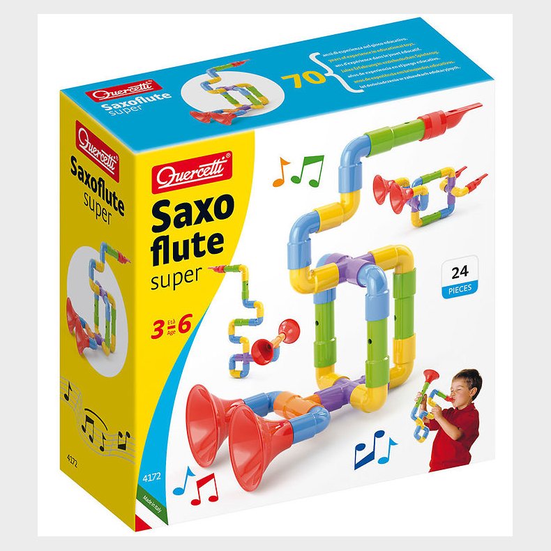 Quercetti Saxofon - Byg Selv - 24 Dele - 04172