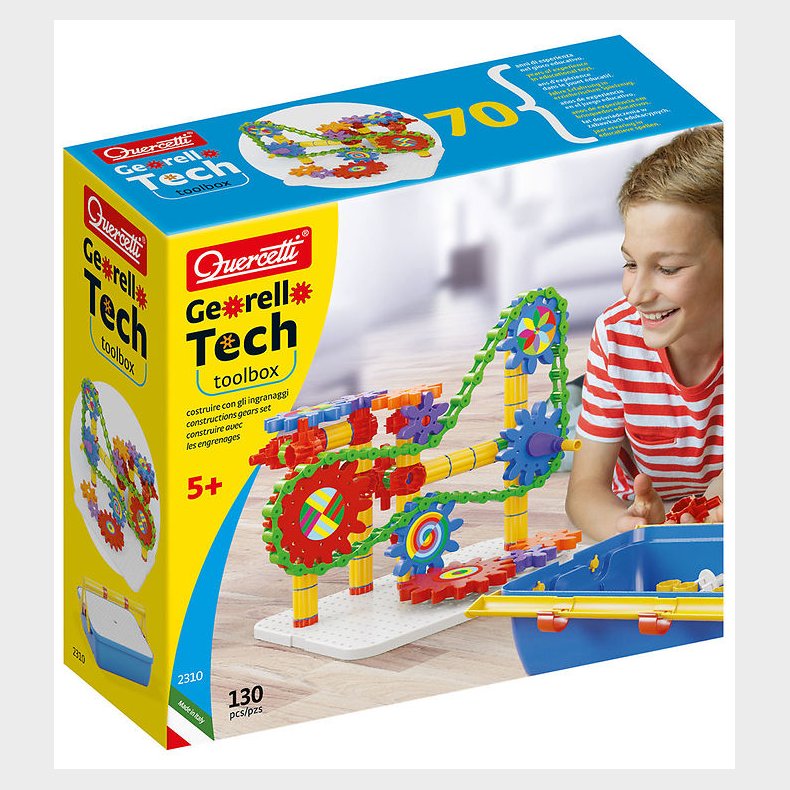 Quercetti Byggest - Georello Tech - 130 Dele - 2310