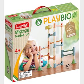Quercetti Kuglebane - Migoga Marble Run Playbio - 49 Dele - 8653