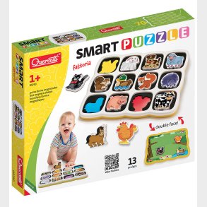 Quercetti Magnetisk Puslespil - 13 Dele - 0230