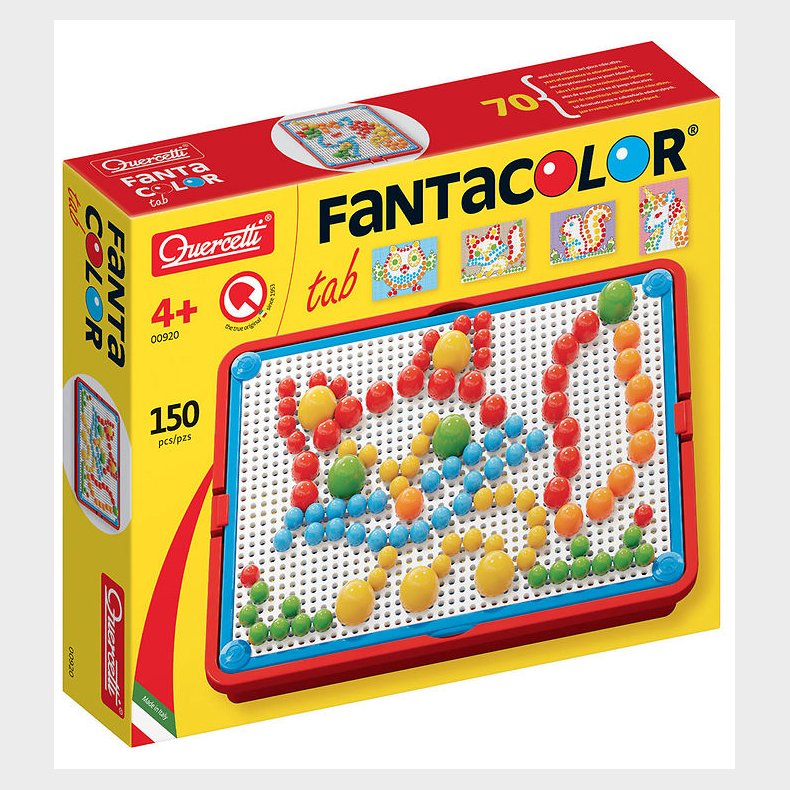 Quercetti Stiftmosaik - Fantacolor - 150 Dele - 0920