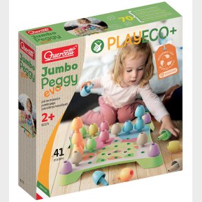 Quercetti Stiftmosaik - Jumbo Peggy Evo PlayEco+ - 41 Dele - 822