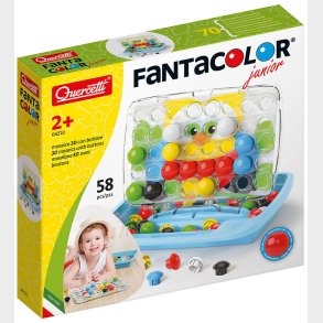 Quercetti Stiftmosaik - Fantacolor Junior 3D - 58 Dele - 4210