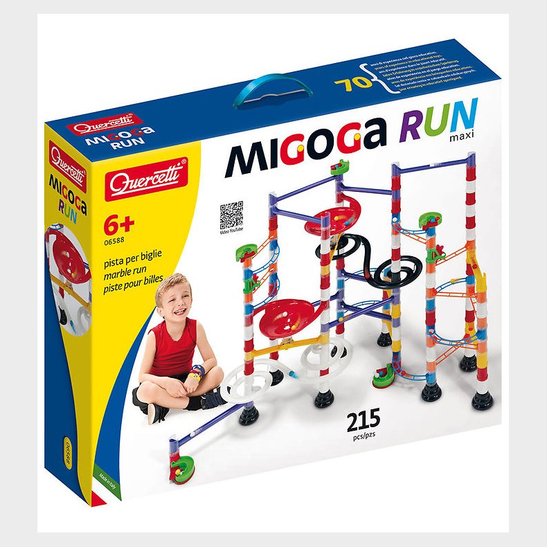 Quercetti Kuglebane - Migoga Run Maxi - 215 Dele - 6588