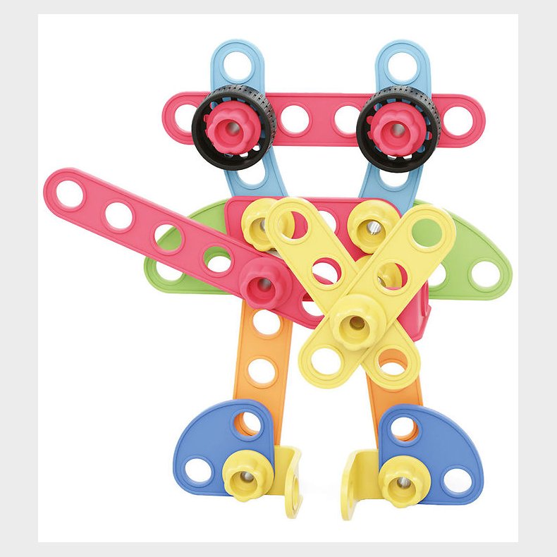 Quercetti Byggest - Techno Jumbo PlayEco+ - 52 Dele - 86164