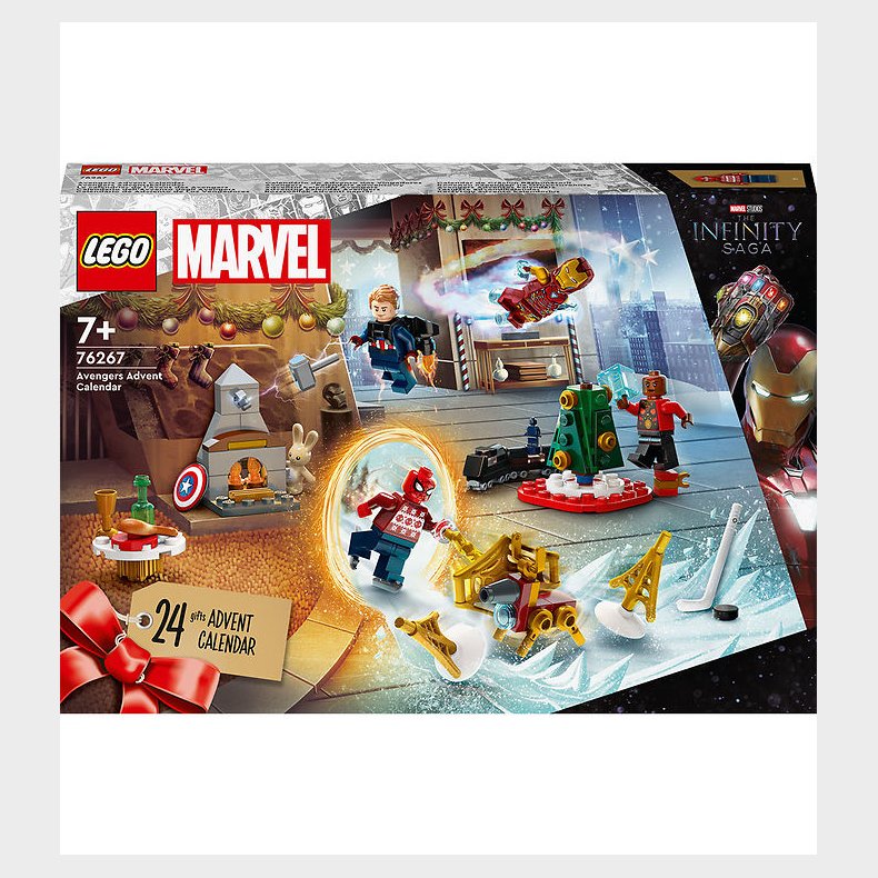 LEGO&reg; Avengers - Julekalender 76267 - 24 Lger - 243 Dele