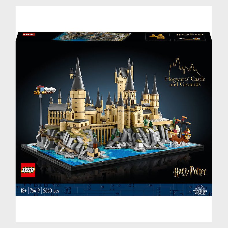 LEGO Harry Potter Hogwarts-Slottet og Omgivelser 76419 - 2660 D