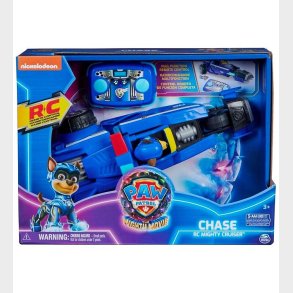 Paw Patrol Fjernstyret Bil - 28 cm - Movie 2 - Chase RC Mighty C