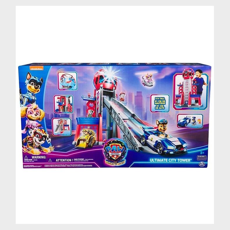 Paw Patrol Legest m. Lys/Lyd - 91 cm - Movie 2 - Ultimate City