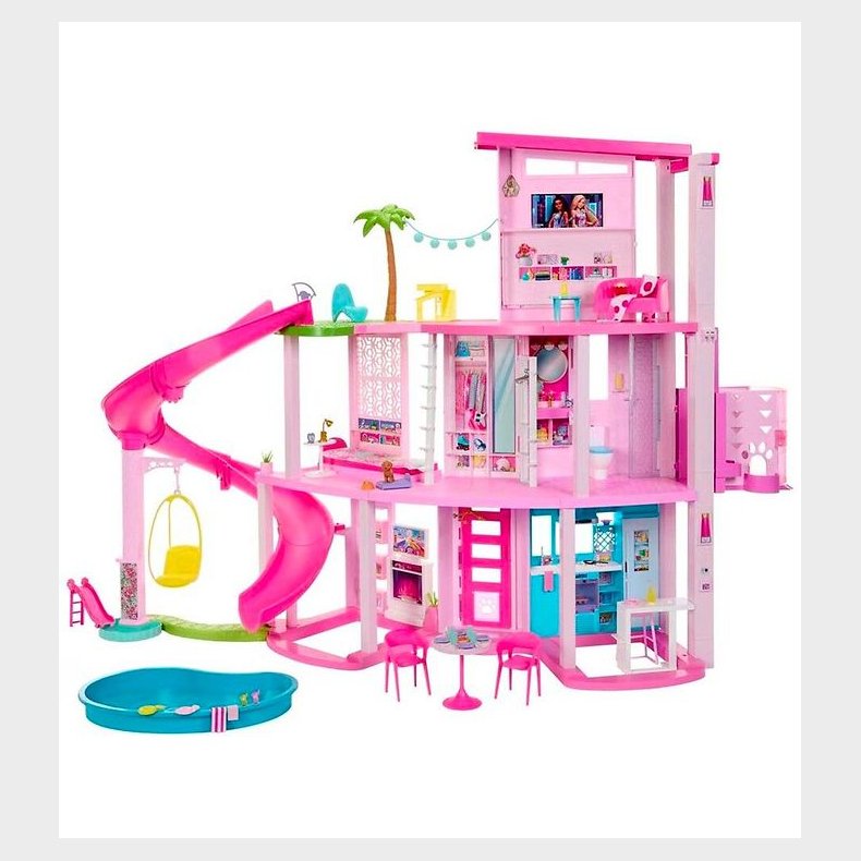 Barbie Dukkehus - 114x154 cm - Dreamhouse 2023