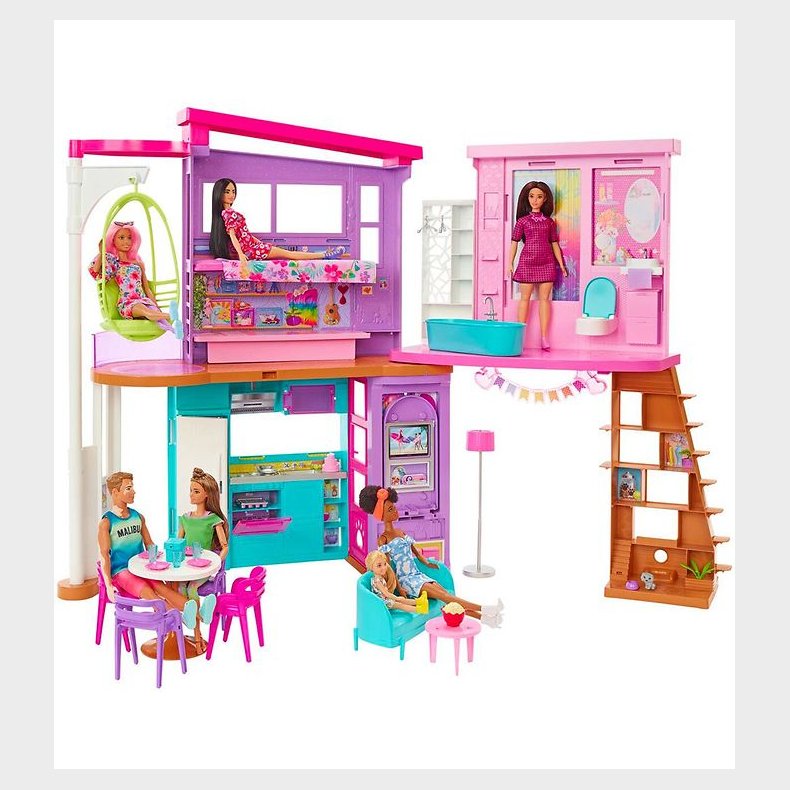 Barbie Dukkehus - 115x60 cm - Vacation House