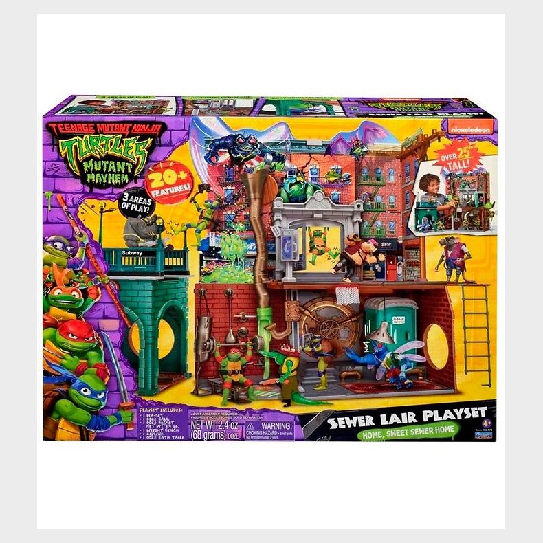 Turtles Legest - 64 cm - Kloakhule