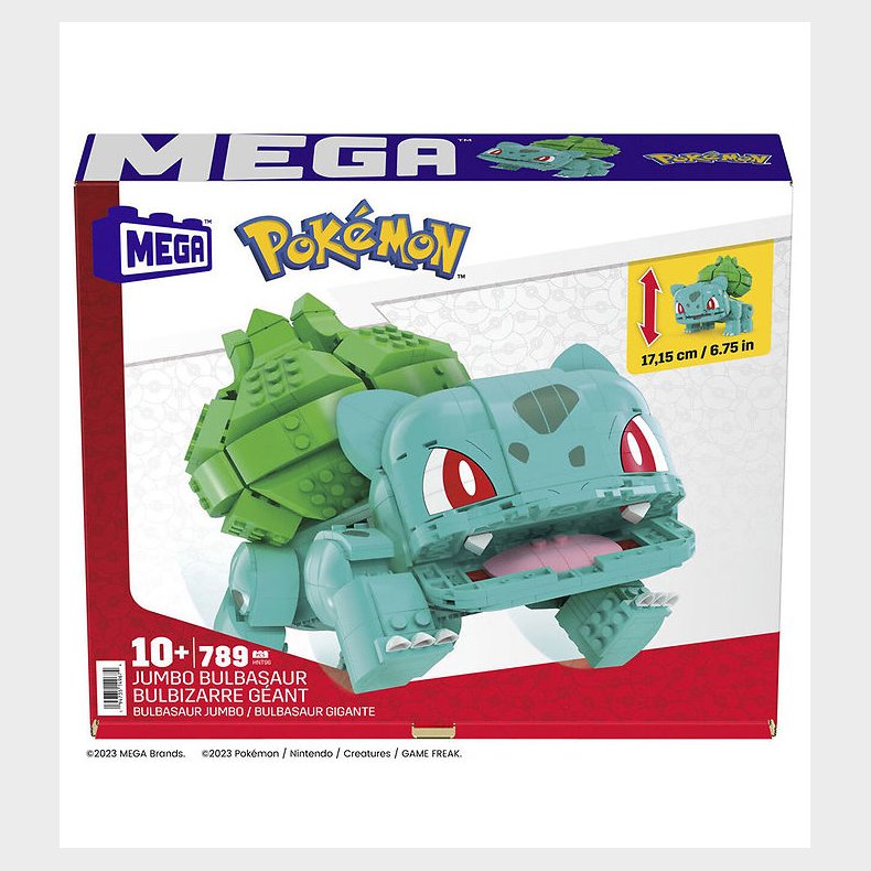 MEGA Pokemon - Jumbo Bulbasaur - 789 Dele