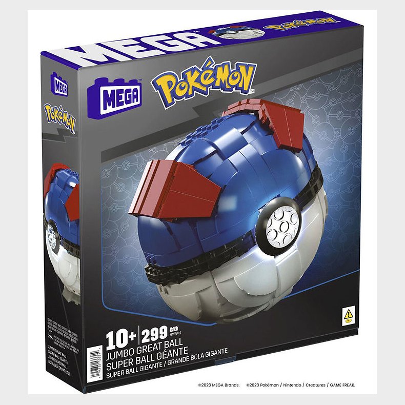 MEGA Pokemon - Jumbo Great Ball - 299 Dele