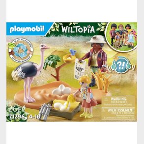 Playmobil Wiltopia - Gst Hos Strudsefar - 26 Dele - 71296
