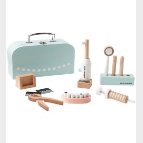 Kids Concept Trlegetj - Tandlgest m. Kuffert - Tr