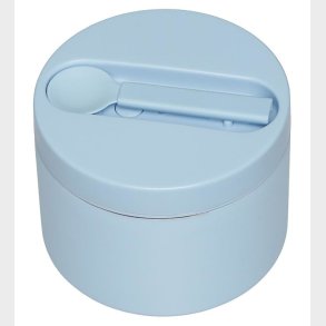 Design Letters Madkasse m. Ske - Termo - Lille - Lysebl