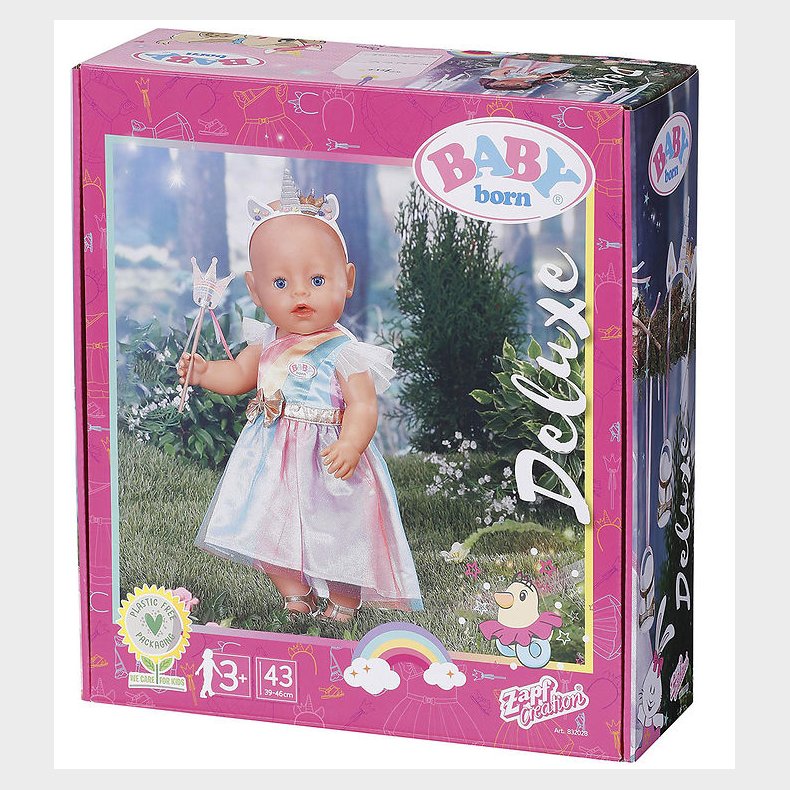 Baby Born Dukketj - Deluxe - Fantasyprinsesse