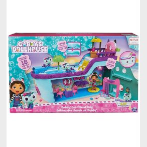 Gabby's Dukkehus St - 18 Dele - Cat-Tastic Cruise Ship