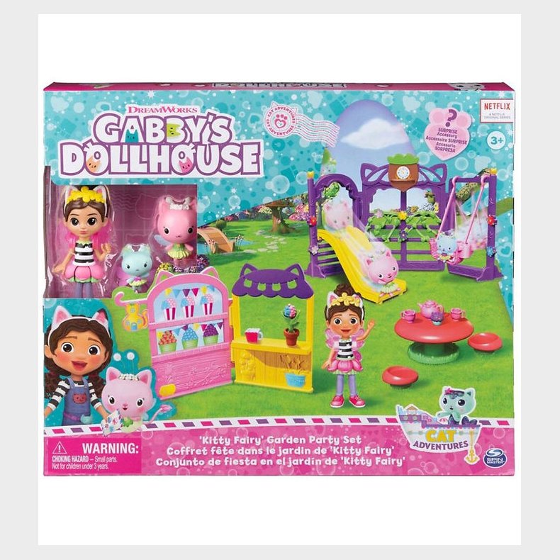 Gabby's Dukkehus St - 18 Dele - Fairy Playset