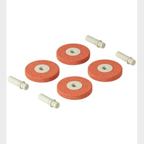 MODU 4x Foam Wheels - 4-pak - Burnt Orange/Dusty Green