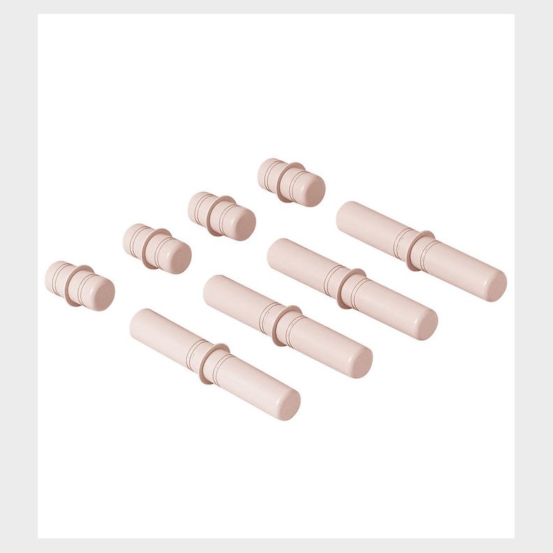 MODU Samlepinde - 8 stk - Soft Rose