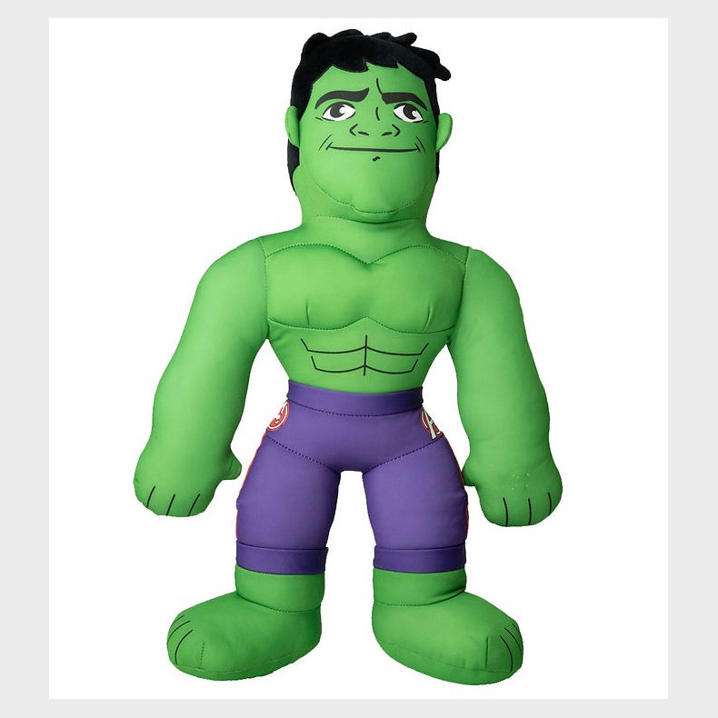 Marvel Bamse m. Lyd - Hulk - 20 cm