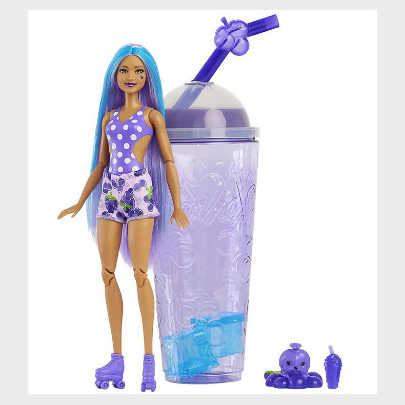 Barbie Pop Reveal Juicy Fruits Grape Fizz - Lilla