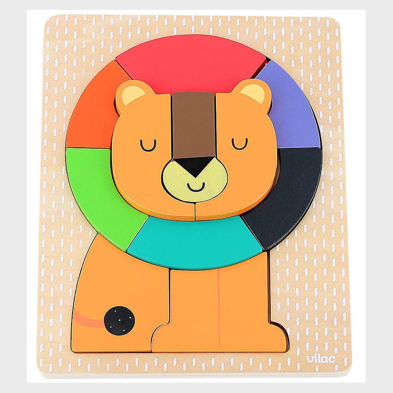 Vilac Puslespil - Tr - 11 Brikker - Lve