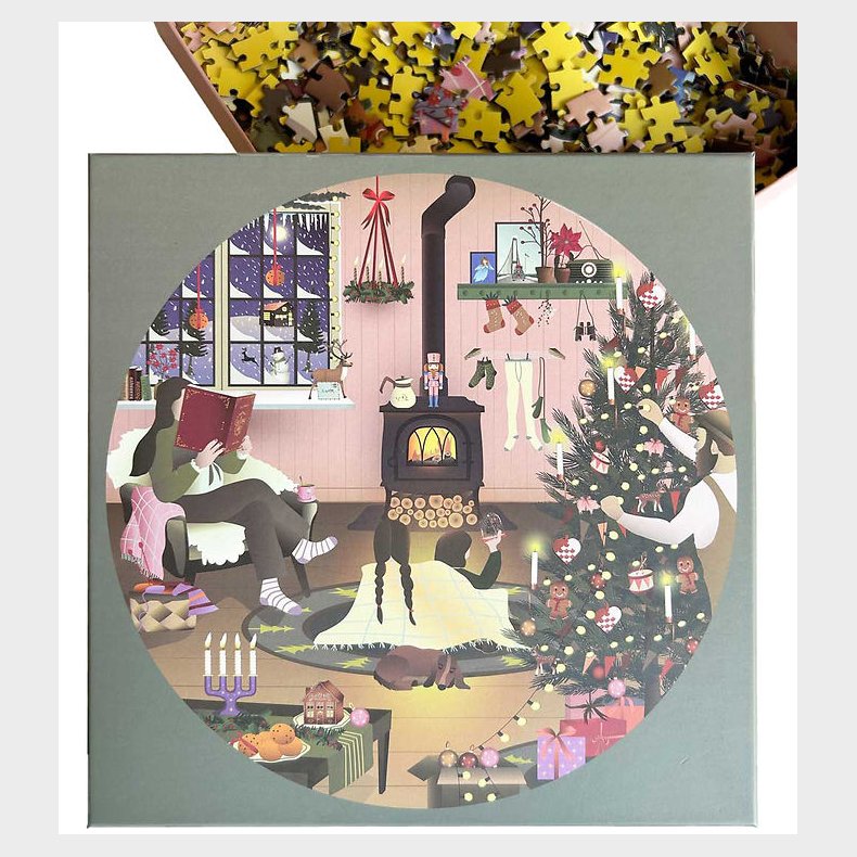 Vissevasse Puslespil - 65x65 cm -1000 Brikker - Wonderful Christ