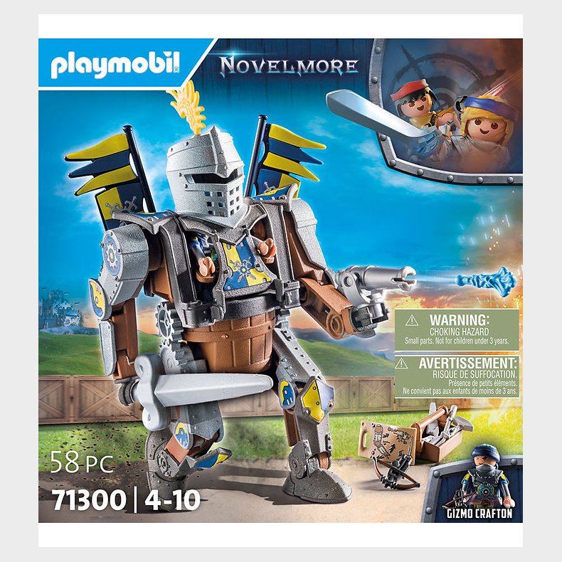 Playmobil Novelmore - Kamprobot - 71300 - 58 Dele