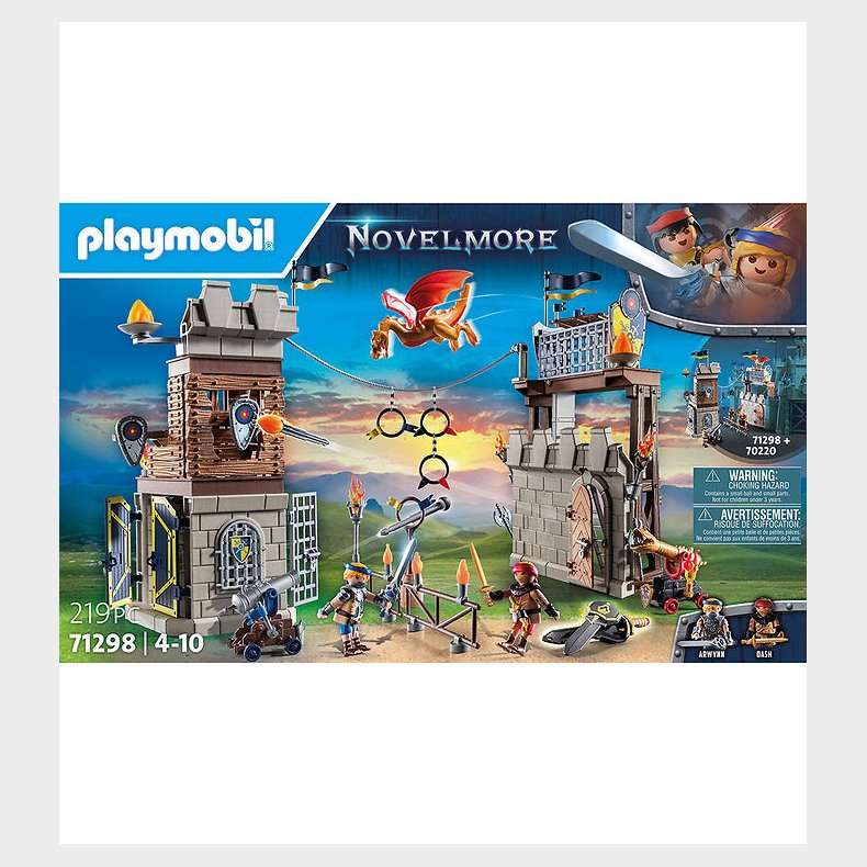 Playmobil Novelmore - Turneringsarena - 71298 - 219 Dele