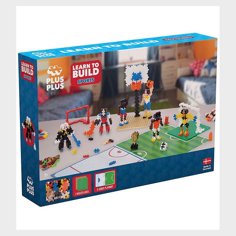 Plus-Plus Learn To Build - 600 stk. - Sports