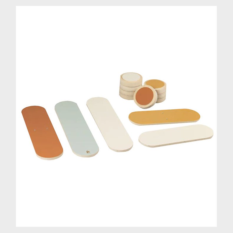 Sebra Balancebane - Tr - Multifarvet