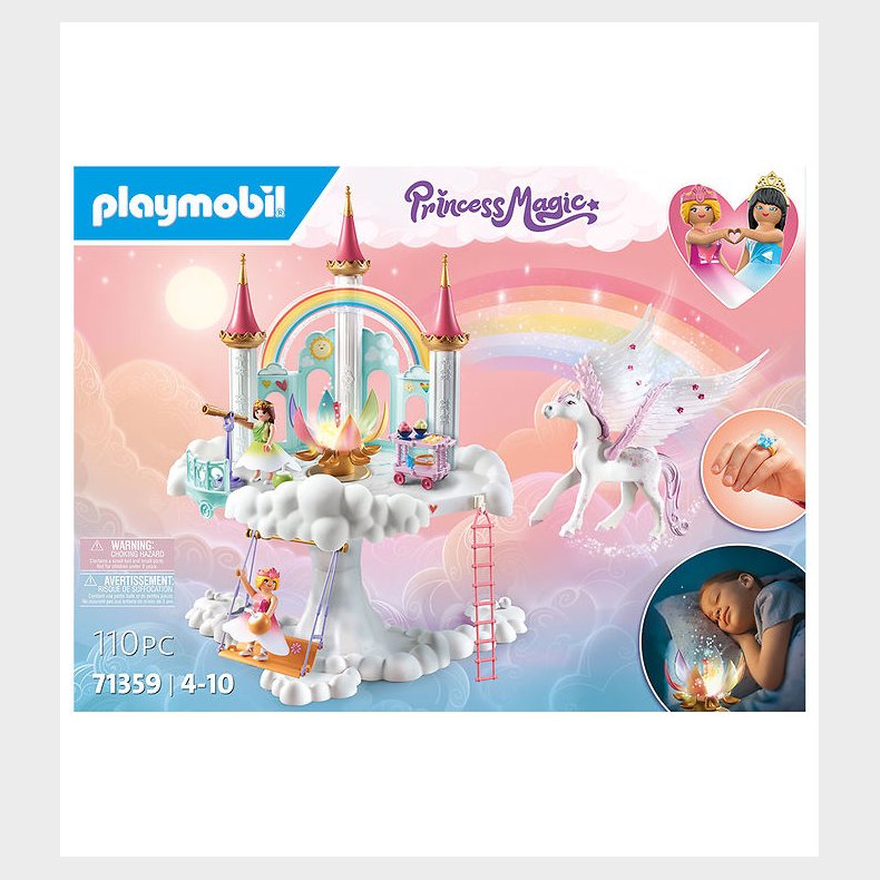 Playmobil Princess Magic - Himmelsk Regnbueslot - 71359 - Lys -