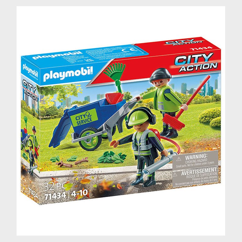 Playmobil City Action - Byrenholdelsesteam - 71434 - 32 Dele