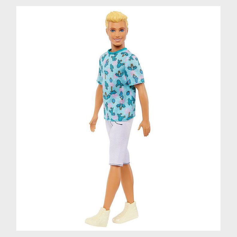 Barbie Dukke - 30 cm - Fashionista Ken Blue Shirt